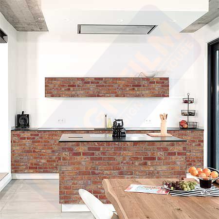 Plakfolie Keuken Tegels Signfilm Newdeco Stone Steen Interieurfolie Steen Plakfolie newdeco stone meubelfolies