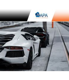 APA PowerJet Black-White Gloss