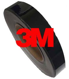 De-Chroming Tape 3M Black Gloss breedte 5cm