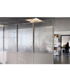 Reflectiv INT 245 Frosted stripes of 45mm breedte 152cm