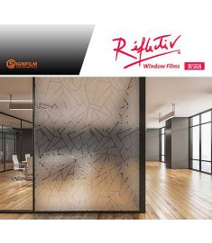 Reflectiv INT 520 Broken glass frosted breedte 152cm