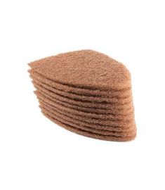 Scrub Pads Brown 10-pack